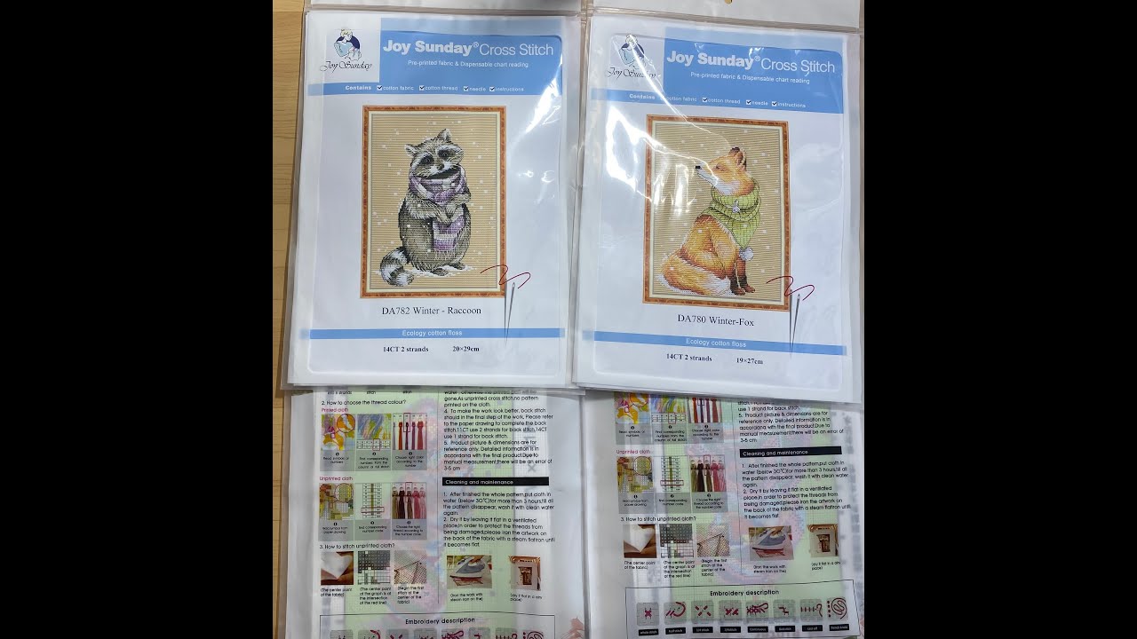 Joy Sunday  winter animal collection, 2 more to add to my collection !