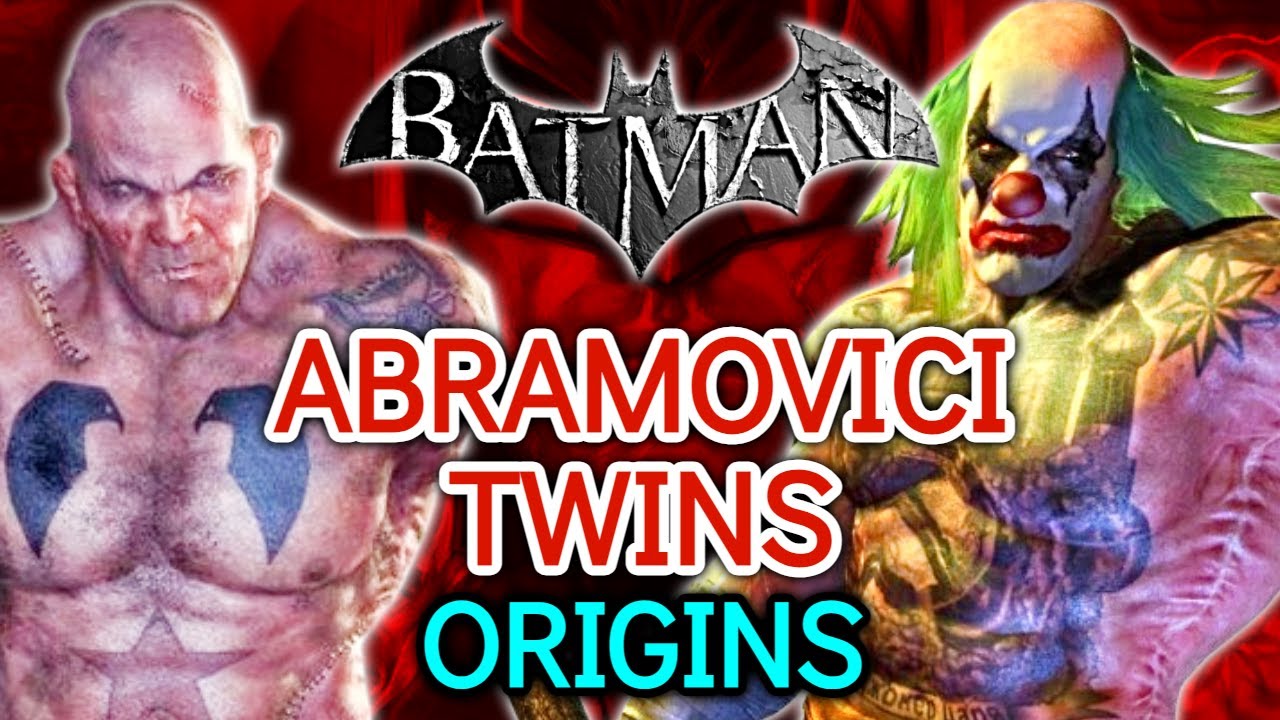 Abramovici Twins Origins - Batman's Most Disturbing & Underrated Conjoined Twin Joker Villains!