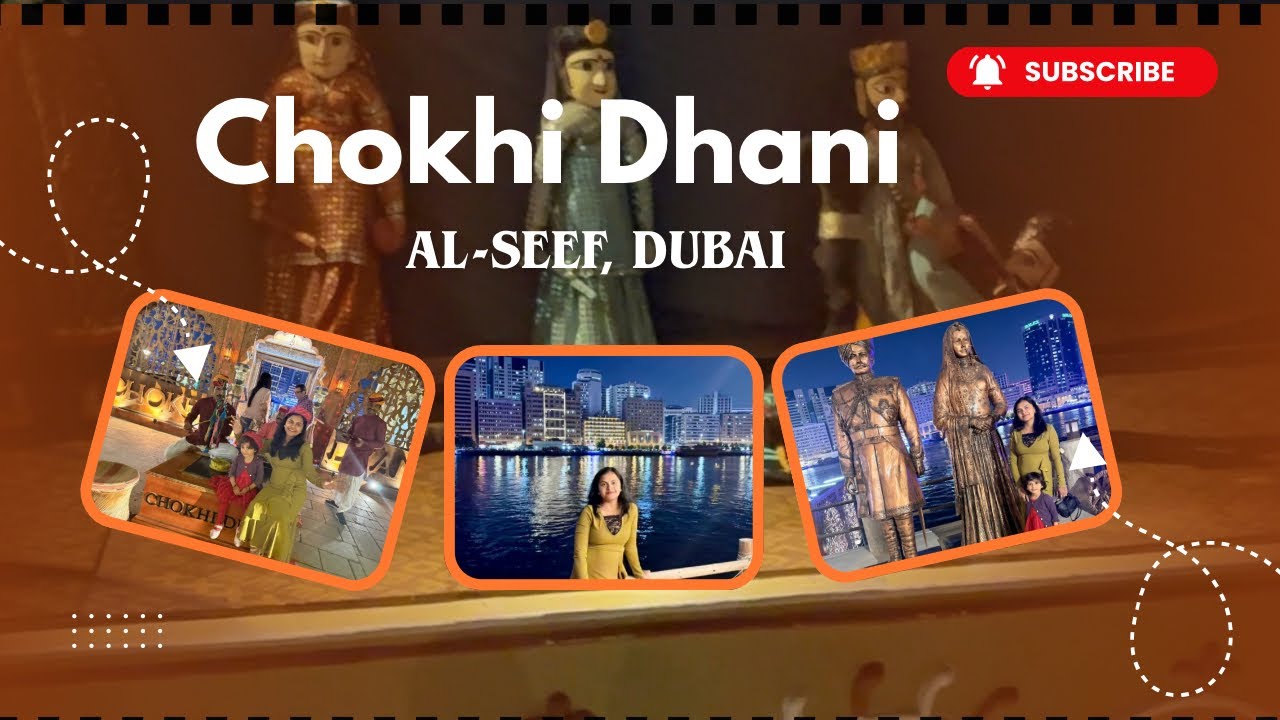 Chokhi Dhani dubai #alseefdubai #chokhidhanidubai #rajasthanifood #rajasthaniculture #Rajasthanivibe
