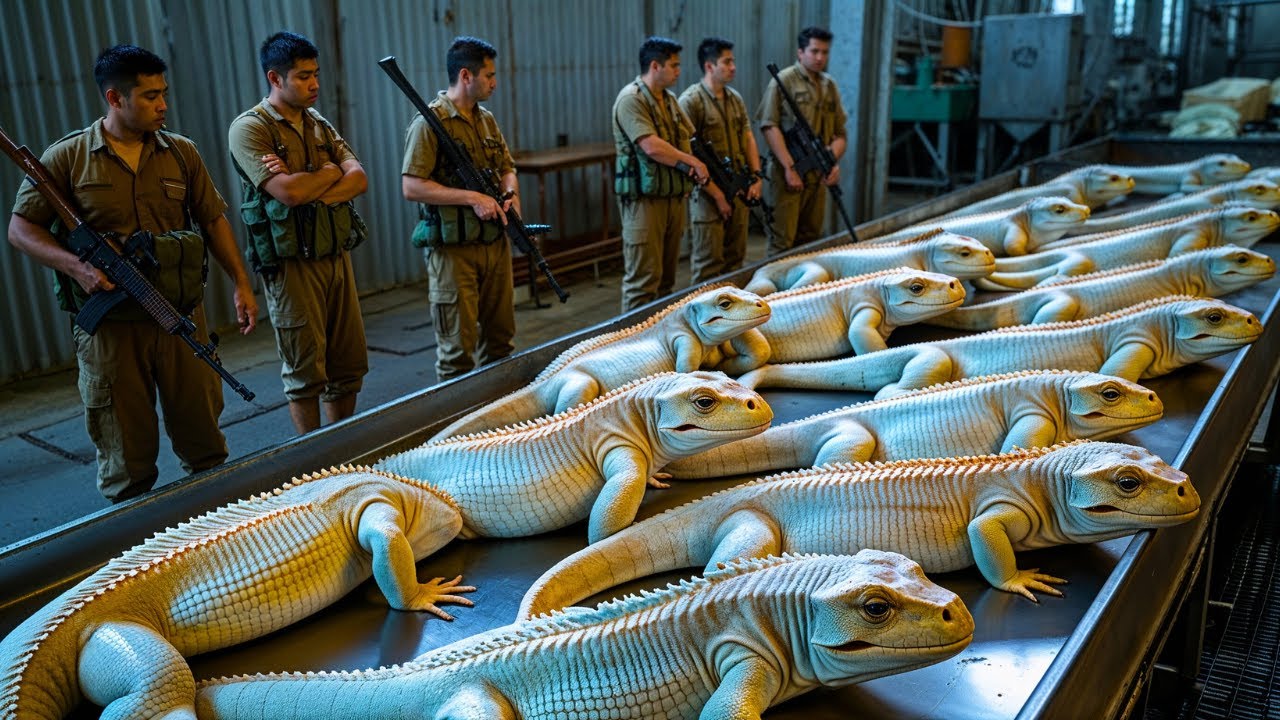 How Farmers and Hunters Deal with the Komodo Dragons that ATTACK their FARMS