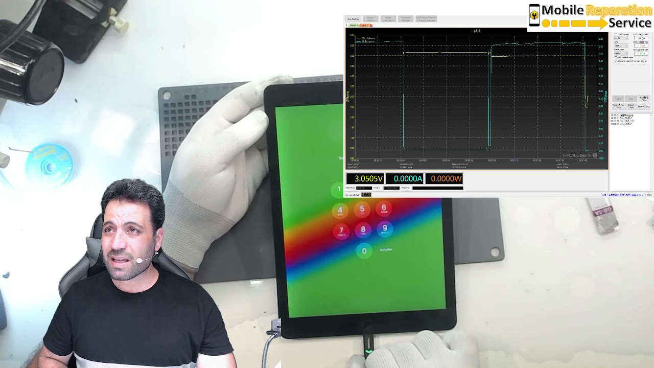 IPad Air2 not charge after bootup...  ايباد 6 لا يشحن بعد الاقلاع