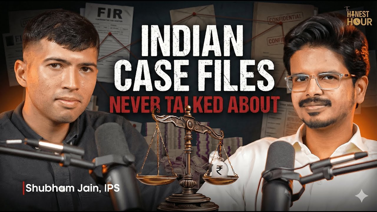 IPS Training, Criminal Psychology, Digital Scams & Justice |Ft. Shubham Jain IPS | Honest Hour