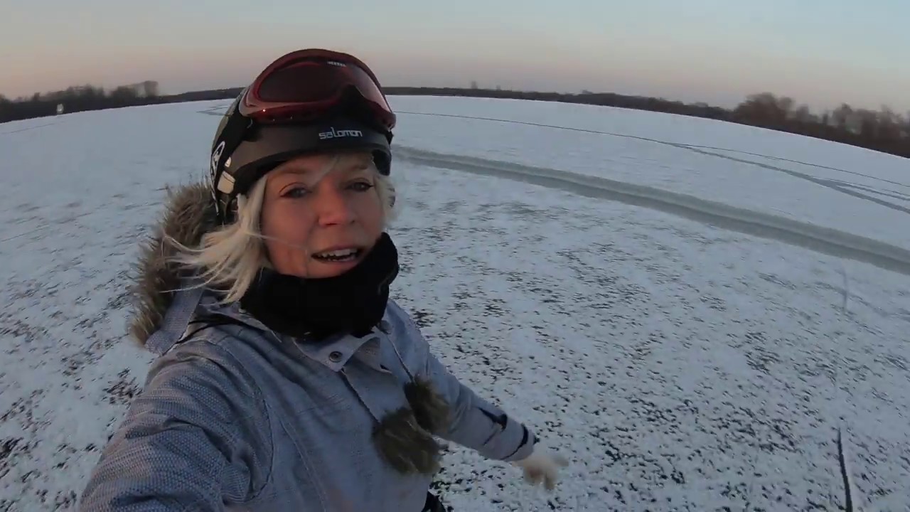 VLOG #4 Ice windsurfing day one