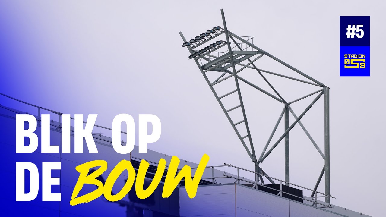 Blik op de Bouw (5) 🏗️🚁 | Cascobouw in laatste fase! 🏟