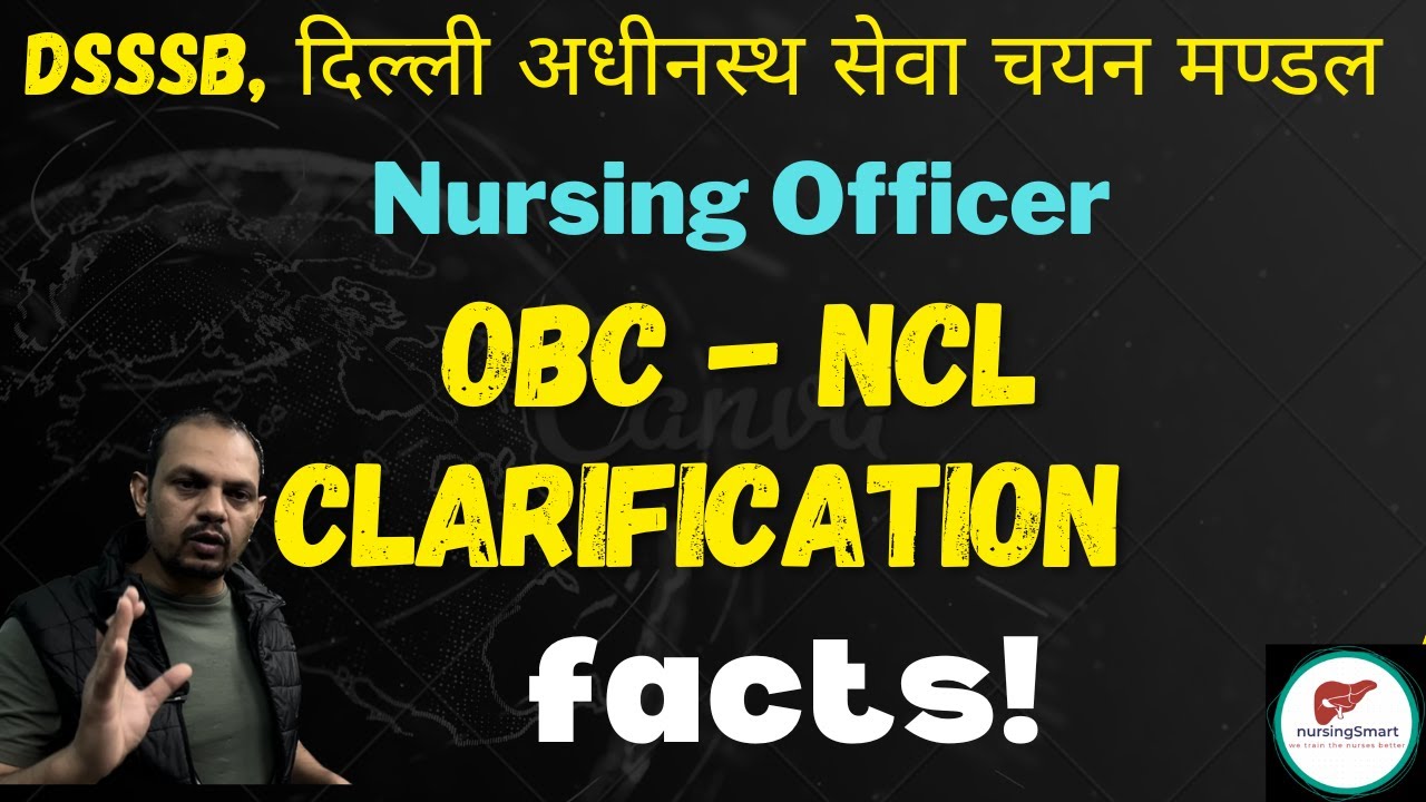 DSSSB Nursing Officer | OBC - NCL Beyond Cut-off Date | Valid OR Not | #dsssb_nursing_officer