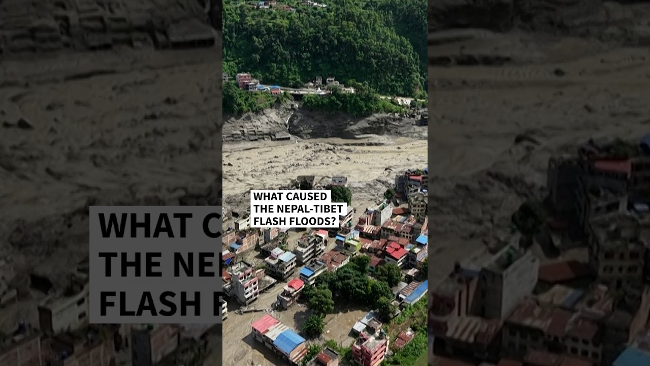 What caused the Nepal-Tibet flash floods? | AFP