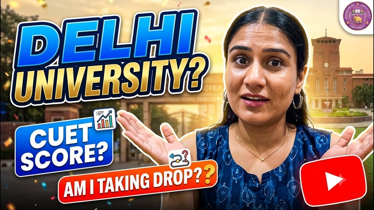 My *COLLEGE UPDATE*😳 Am I taking a DROP?🥲 DELHI UNIVERSITY? *WORST CUET SCORE*😭 | Naya Vlogs