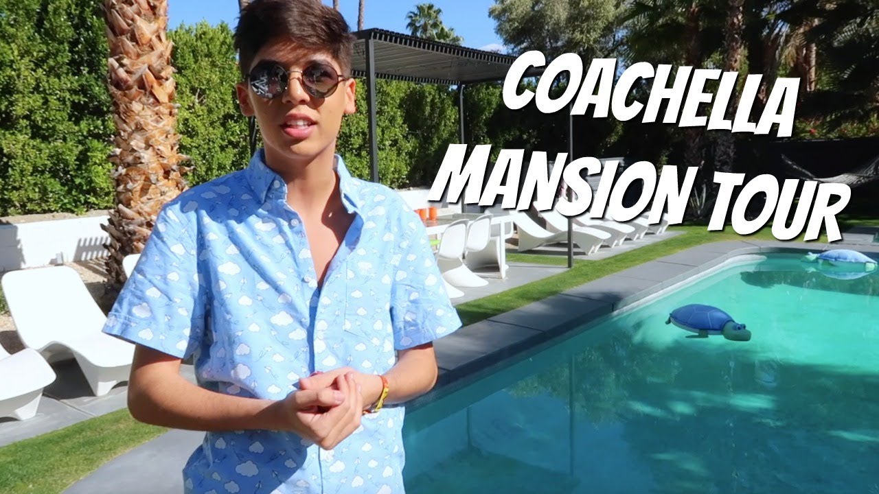 MY COACHELLA MANSION TOUR!!!