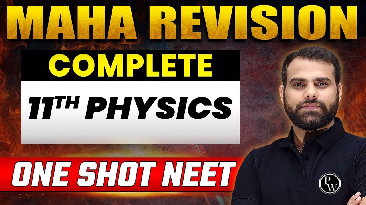 Complete 11th PHYSICS in 1 Shot (PART - 1) | Concepts + Most Important Questions | NEET 2023