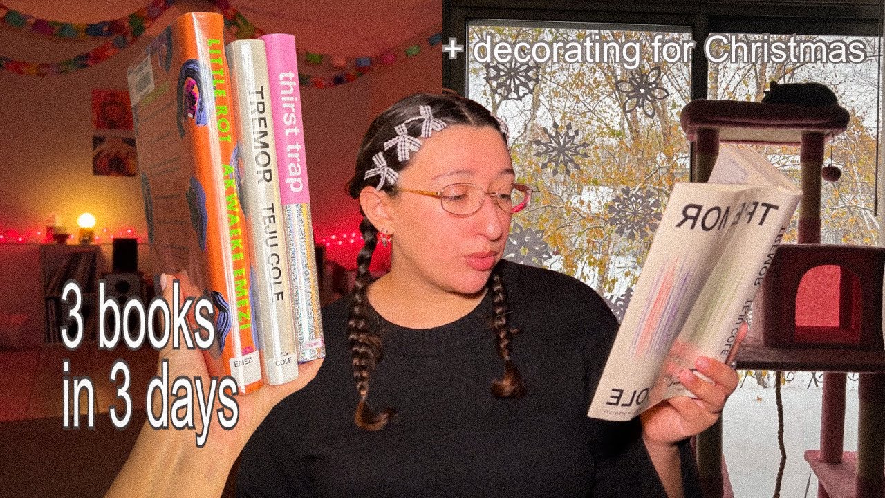 3 books in 3 days (+ Christmas decor)