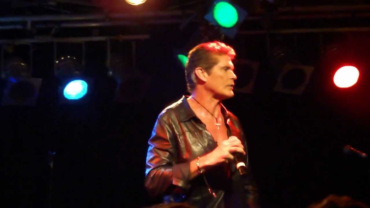 Suspicious Minds - David Hasselhoff Perth 17 February 2013
