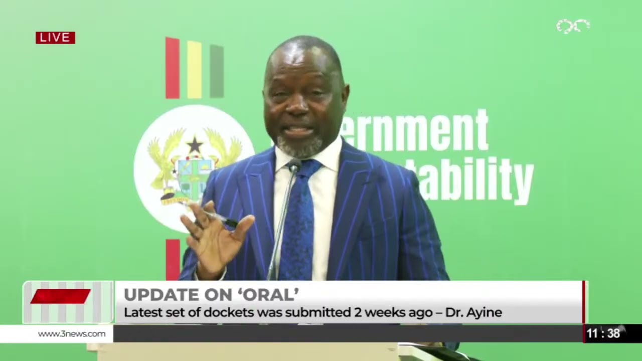LIVE: Government Accountability Series: Attorney General Dominic Ayine || 22 - 10 - 2025
