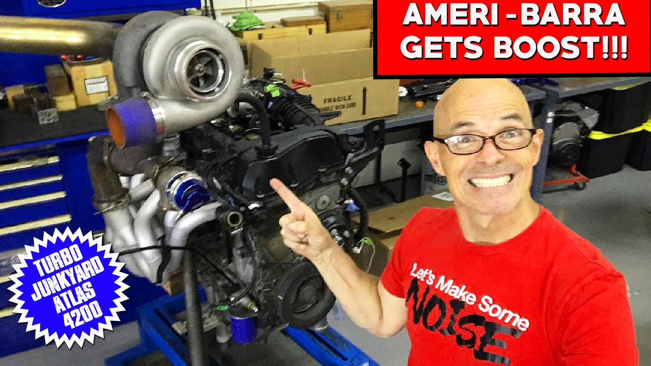 JUNKYARD TURBO AMERI-BARRA-THE OTHER GUYS 4200 ATLAS GETS BOOST?
