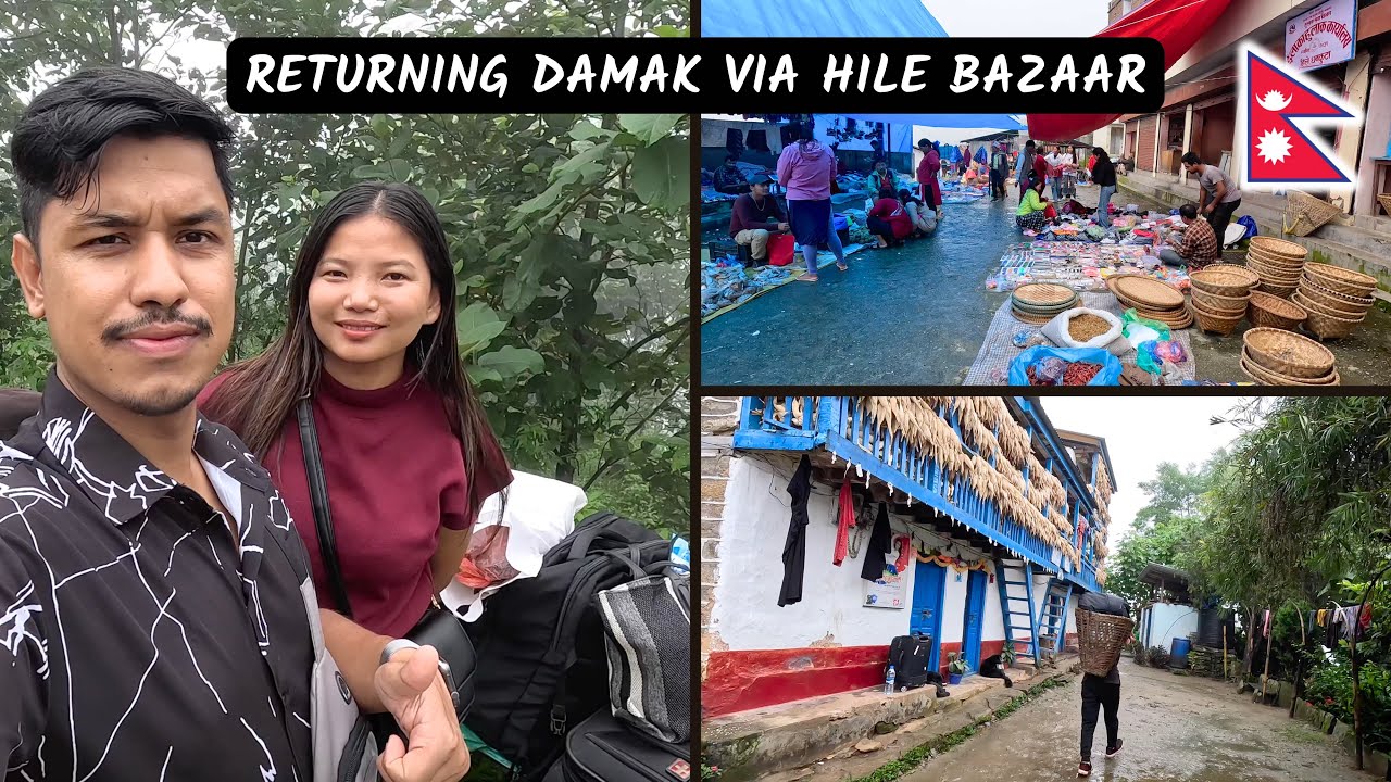 Hile Haat Bazaar Ghumera Damak Farkidai 😍 || Hile, Dhankuta Vlog-11🇳🇵