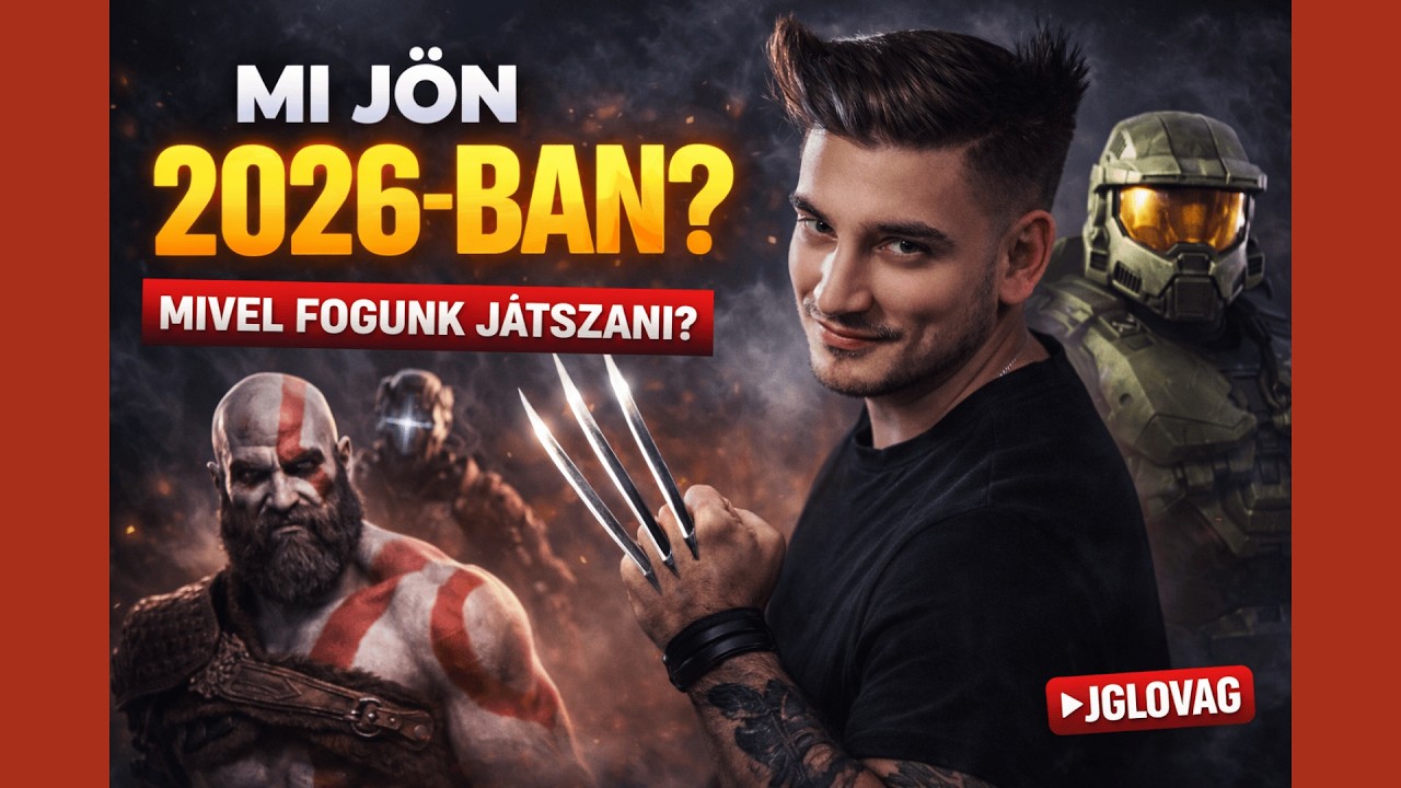 🎮 Mivel játszunk 2026-ban? – A legjobban várt játékok 🔥
