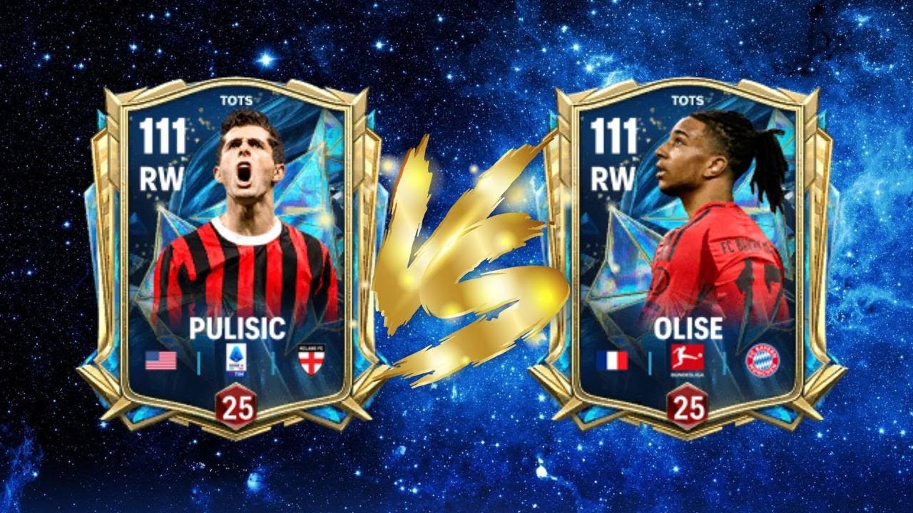 BATTLE PLAYERS: Christian Pulisic 107 RW 🆚 Michael Olise 107 RW