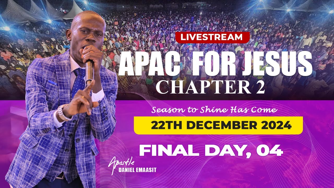 APAC FOR JESUS  MIRACLE CRUSADE     DAY FOUR