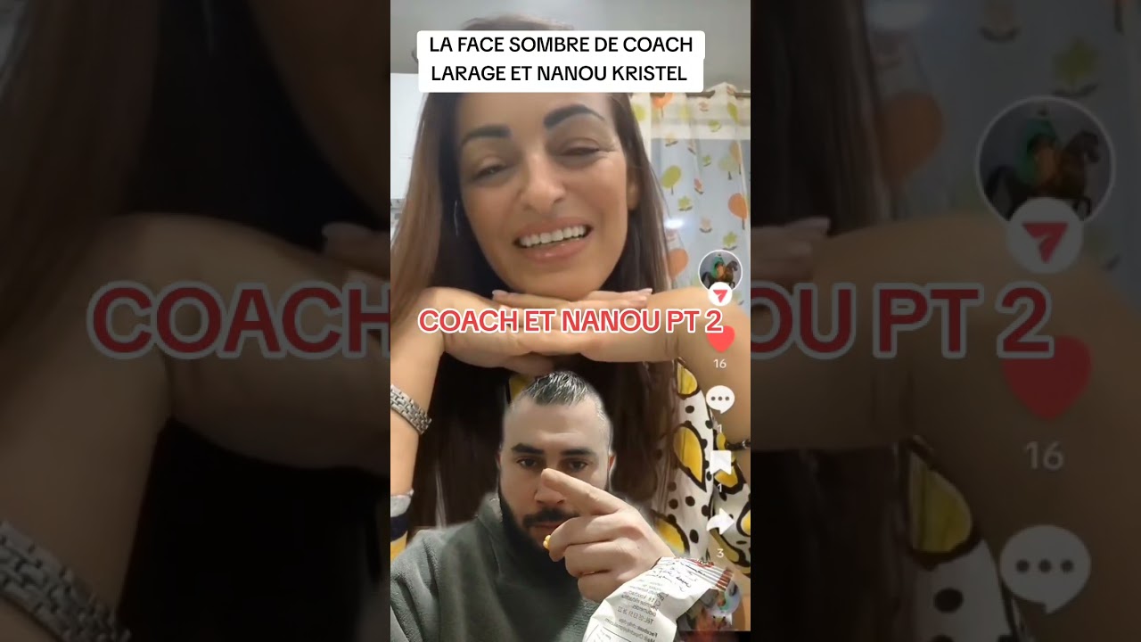 PT 2 LA FACE CACH&Eacute;E DE COACH LARAGE ET NANOU KRISTEL QUI ONT PRIS L'ALG&Eacute;RIE POUR FOND DE COMMERCE