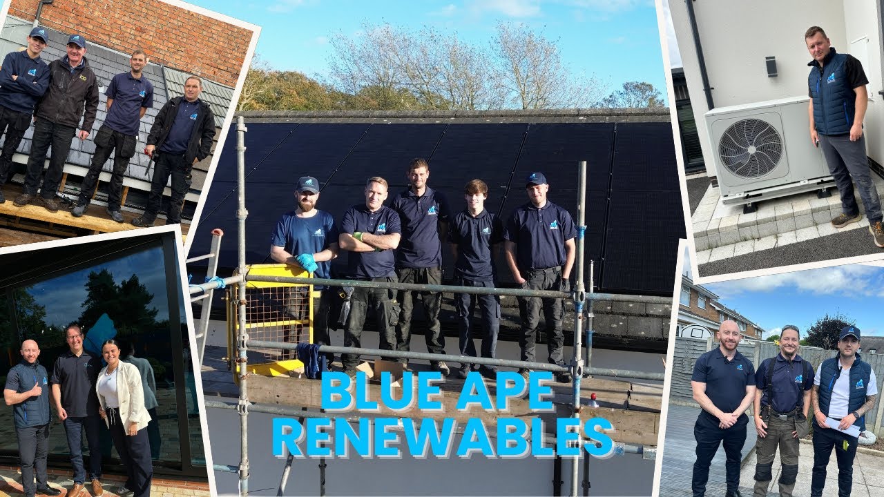 Introducing Blue Ape Renewables: Leading Experts in Solar, Battery Storage, Heat Pumps & EV Chargers