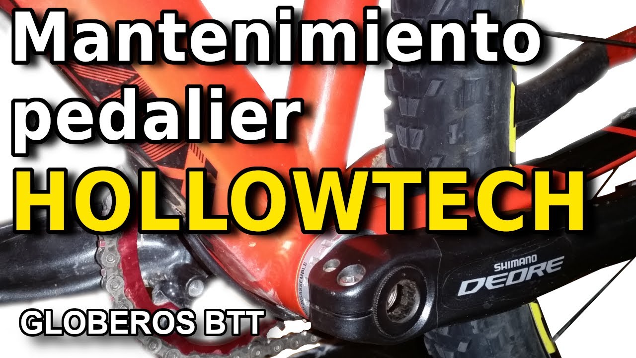 Solucion crujido al pedalear - Mantenimiento pedalier Shimano Hollowtech