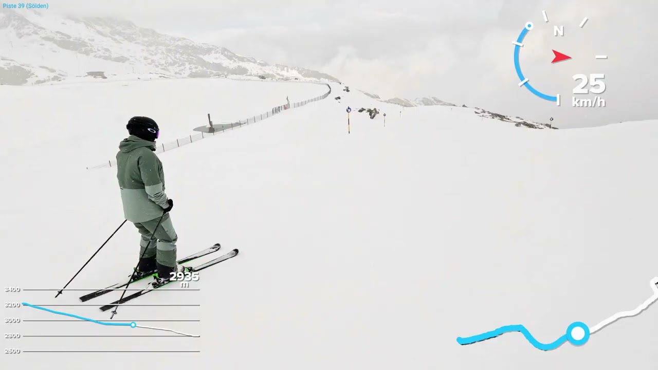 Sölden - Piste 39 🔵 (25.04.2025)