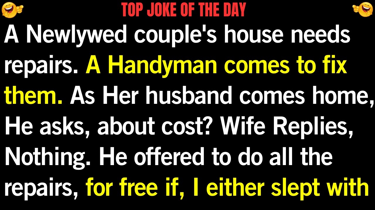 🤣 BEST JOKE OF THE DAY! – The Forehead Logo Excuse | Funny Newlywed Joke