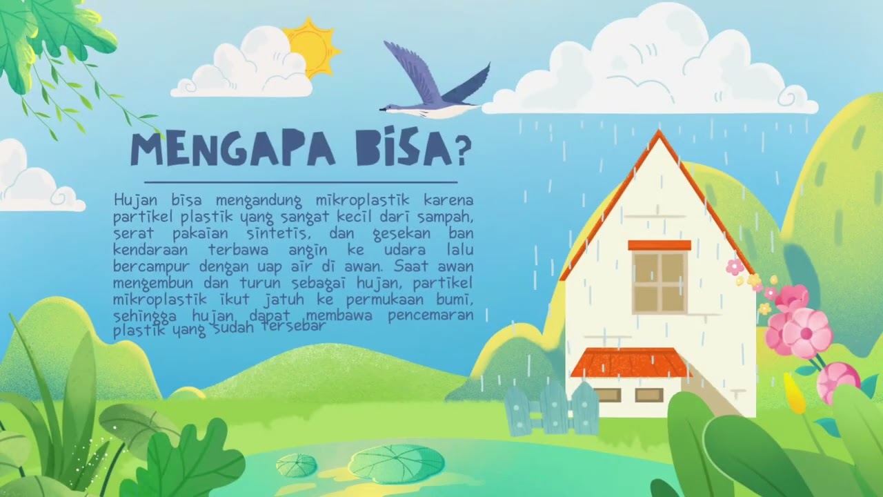 Hujan mengandung Mikroplastik!