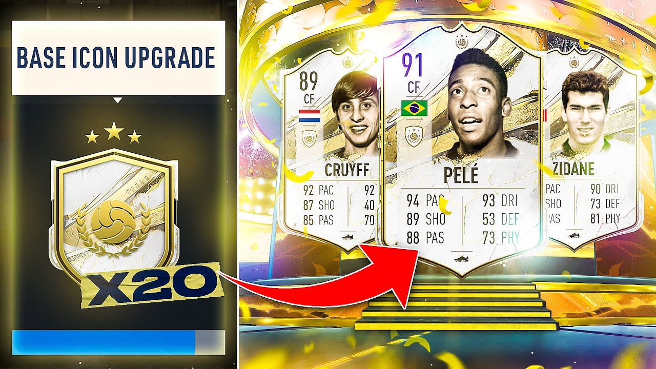 FIFA 23 20 x Guaranteed Base Icon Upgrade Packs!