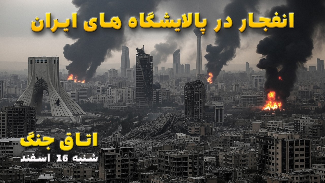 اتاق جنگ شنبه 16 اسفند | انفجار در پالایشگاه های ایران