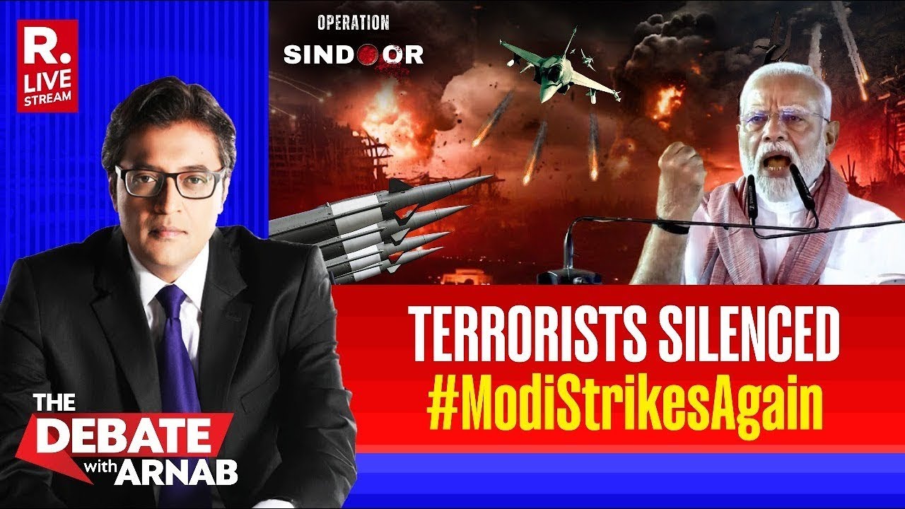 Debate With Arnab: PM Modi Keeps His Promise With Operation Sindoor, India Avenges Pahalgam