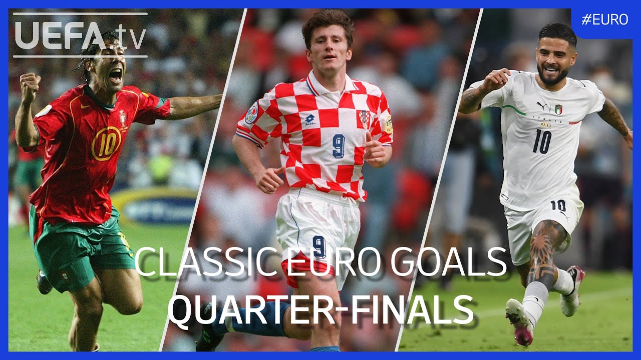 Classic EURO Goals  | Quarter-Finals | Rui Costa, &Scaron;uker, Insigne...