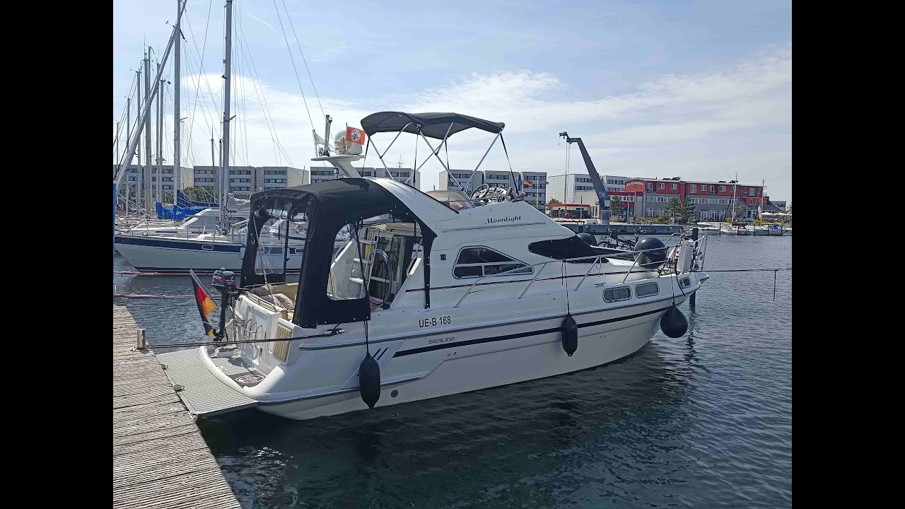 Ostsee mit Motorboot Sealine 320 Fly 2022 von Wittingen nach Dänemark Teil1
