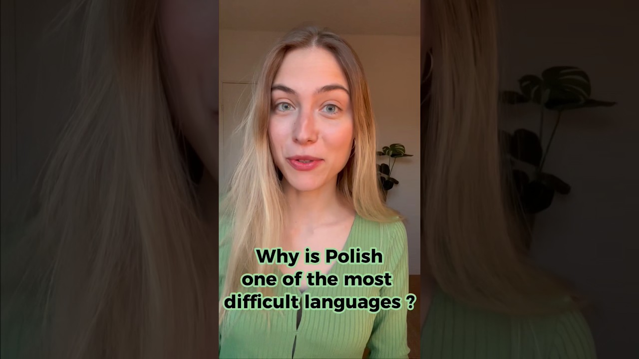 Here&rsquo;s why POLISH is one of the most difficult languages - grammar cases #polish #learnpolish