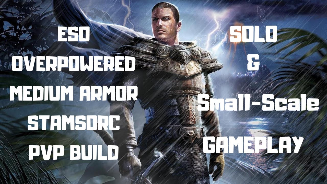 ESO Elsweyr | StamSorc PVP Build Gameplay | Medium Armor StamSorc Vol.7