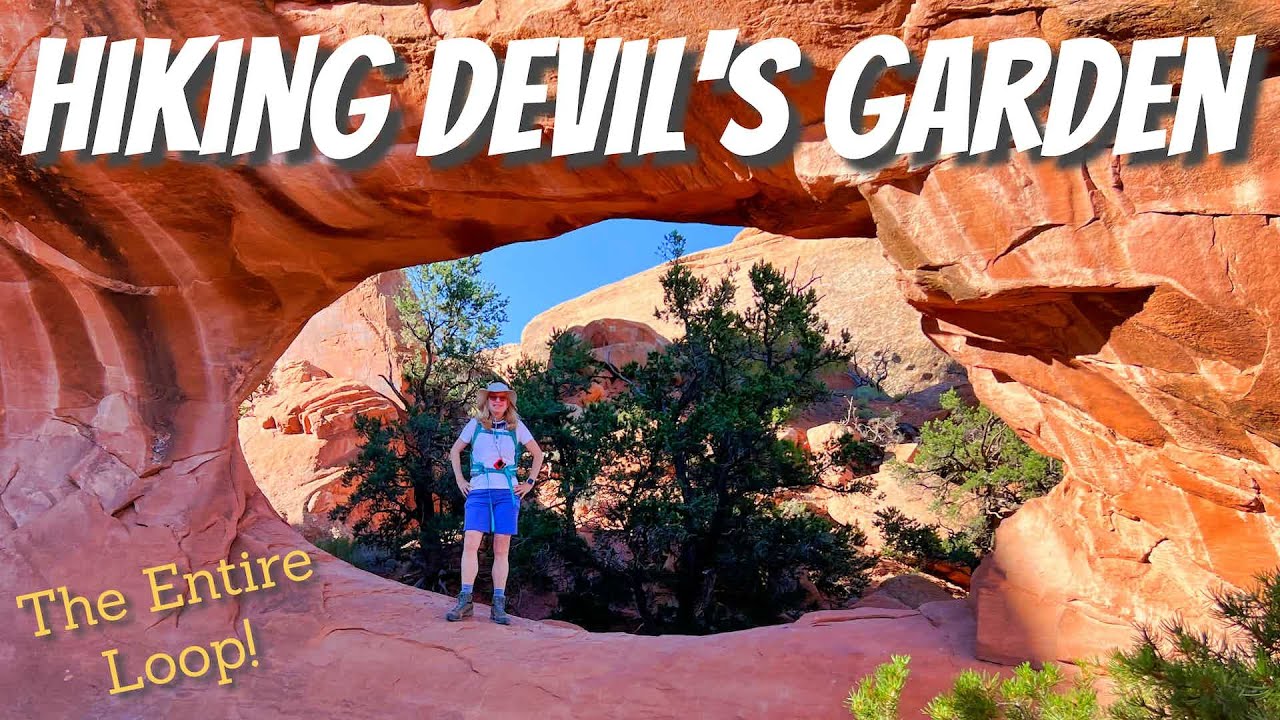 DEVIL'S GARDEN Primitive Loop Trail Hike | Arches National Park | Longest & Hardest Hike in the Park