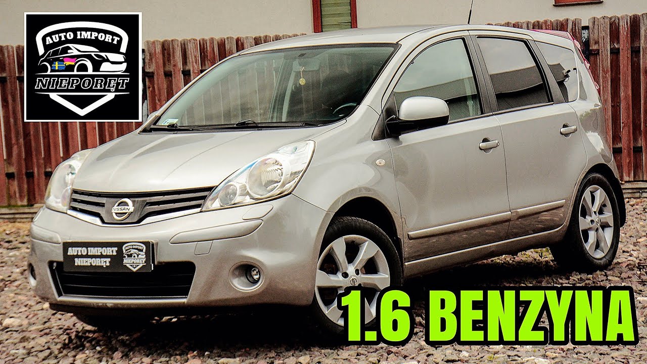 NISSAN NOTE LIFT ✅️ 1.6 BENZYNA 110KM ✅️ NAVI ✅️ Manual ✅️ 2009