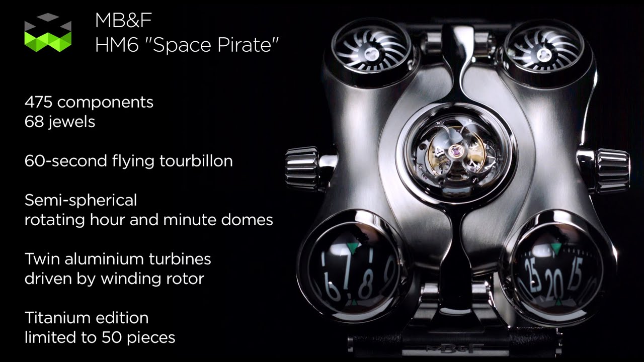 MB&F&rsquo;s New HM6: A Spaceship For Creativity