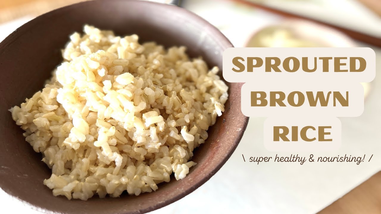 How to make SPROUTED BROWN RICE - Easy to Digest, Great for Weight Loss & Disease Prevention!