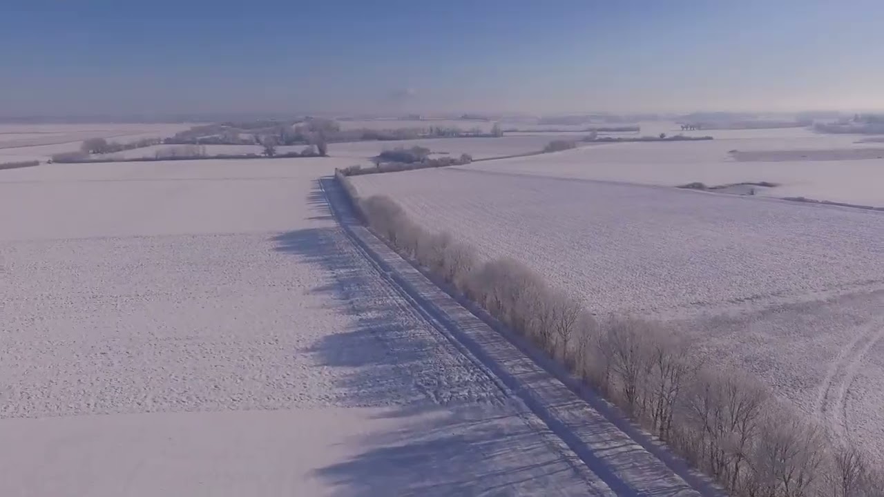 Louresse sous la neige
