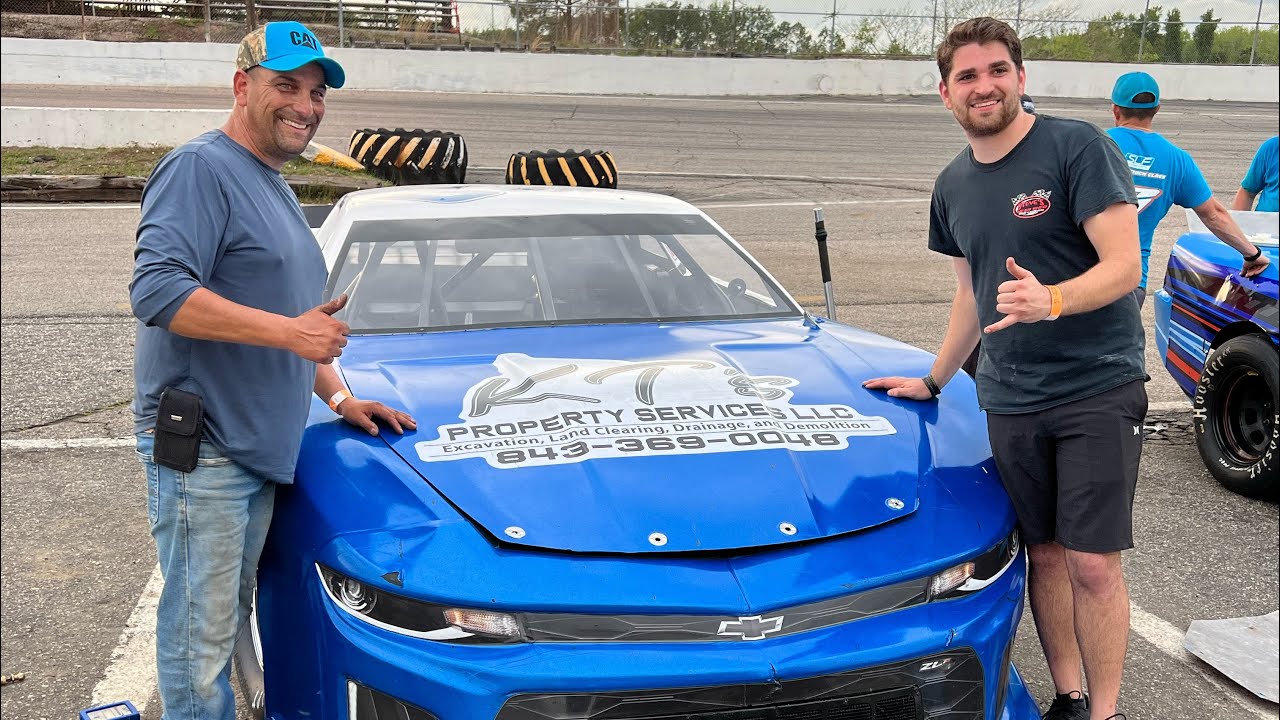 Race Day Ep.3) with NASCAR driver Bryant Barnhill in his Late Model at Florence Motor Speedway!