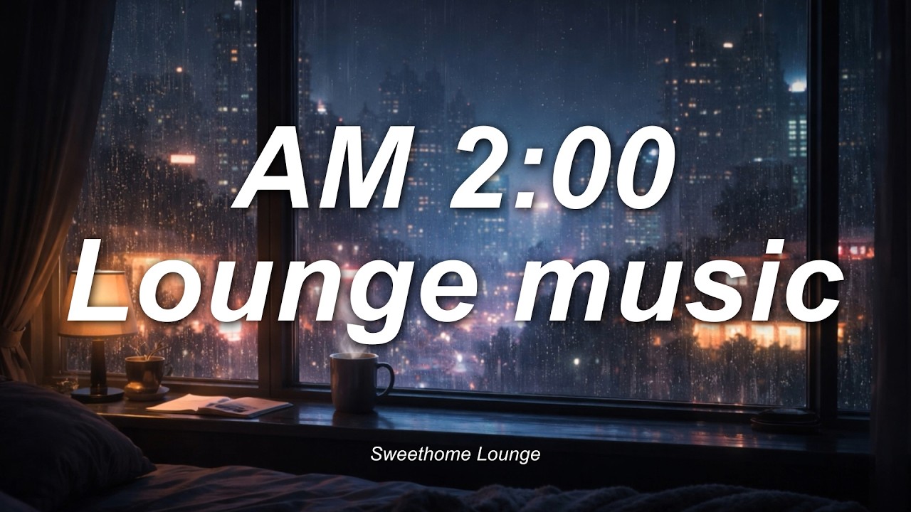 가사없는 Playlist | 새벽 2시에서 살아남기 | It's 2 AM Lounge Playlist 🌙