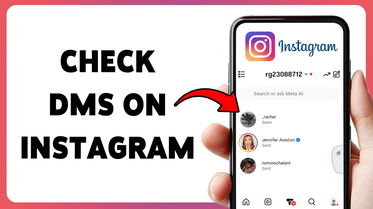 Как проверить личные сообщения в Instagram | Просмотр личных сообщений в приложении Instagram в 2...