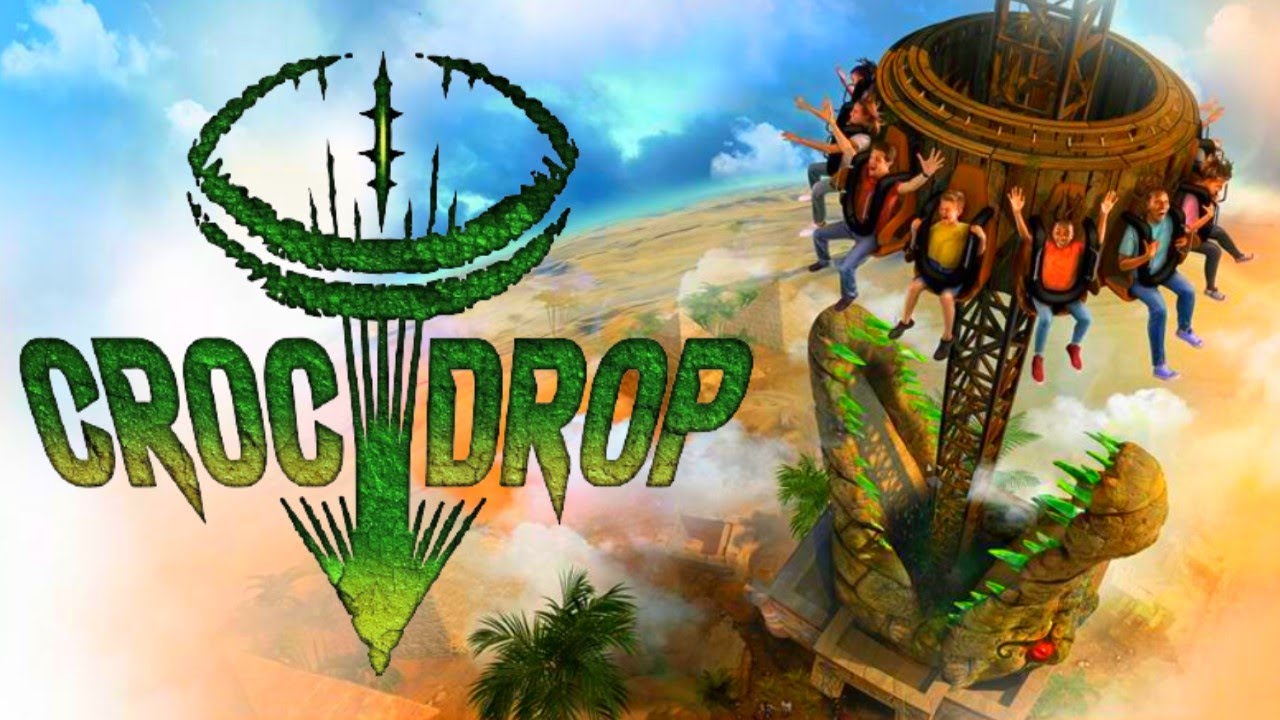 CROC DROP - Chessington NEW For 2021 Drop Tower - More Details Announced!