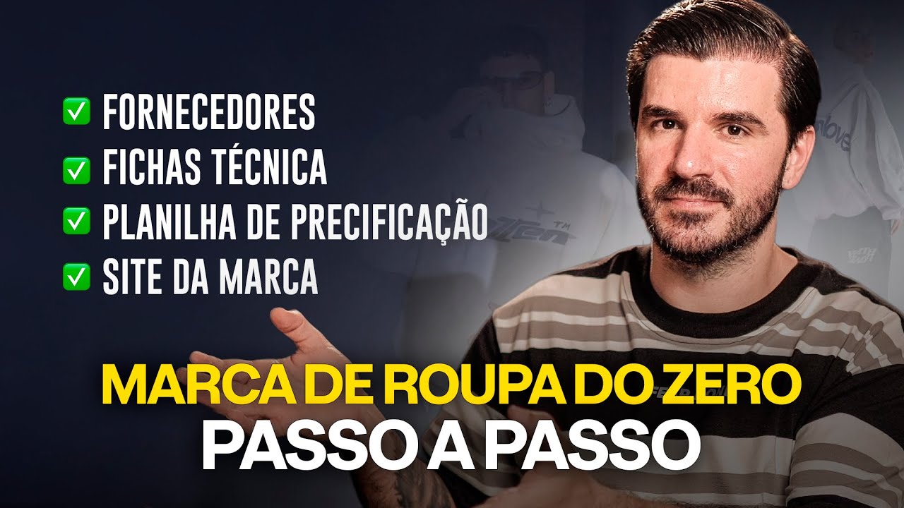 COMO CRIAR UMA MARCA DE ROUPA DO ZERO EM 2025 (PASSO A PASSO)