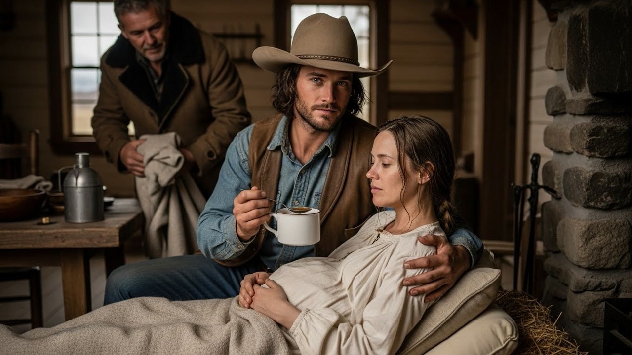 Her Husband Threw Her Out Pregnant And Sick, Cowboy Took Her In And Nursed Her And Baby To Health