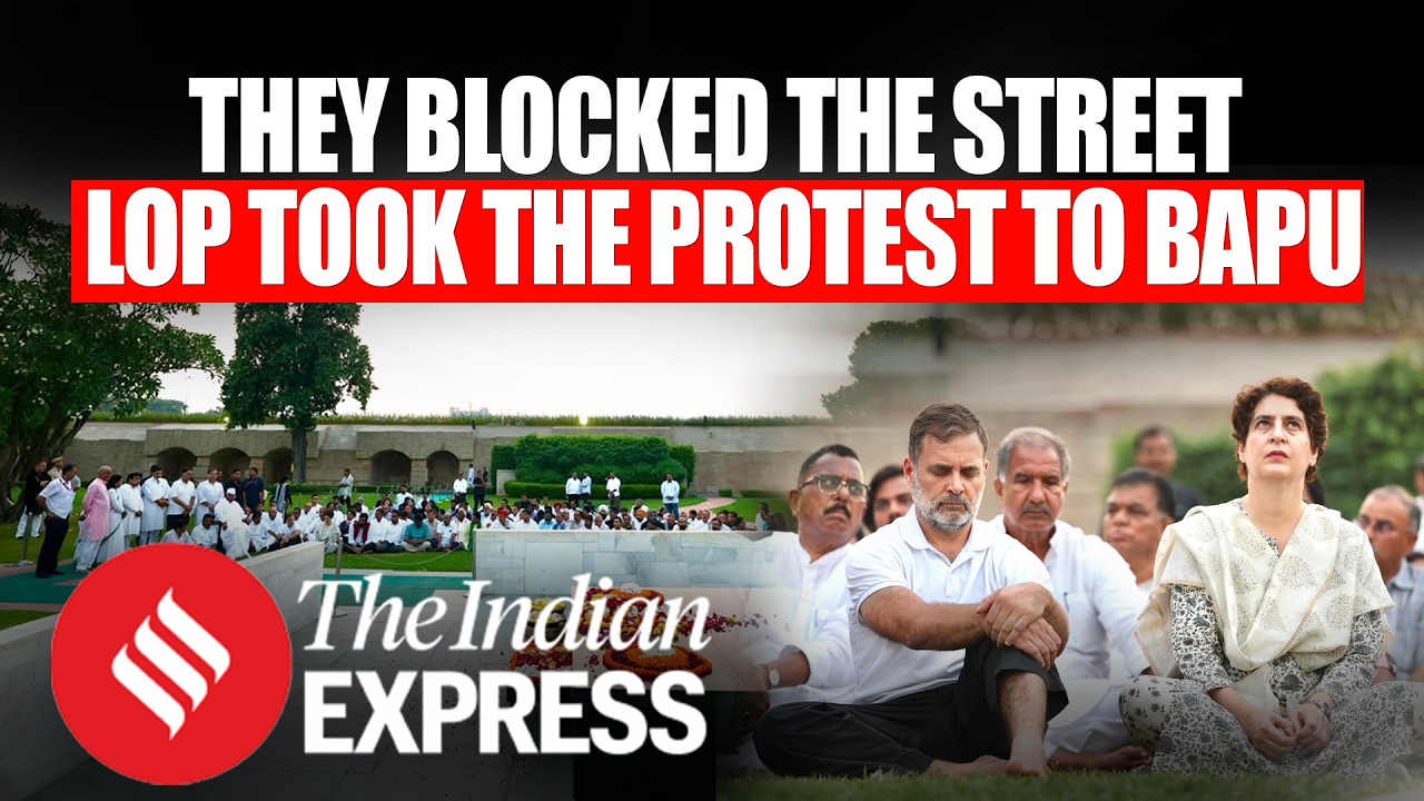 INDIA Bloc Leaders March to Rajghat, Demand Action Against Chief Election Commissioner