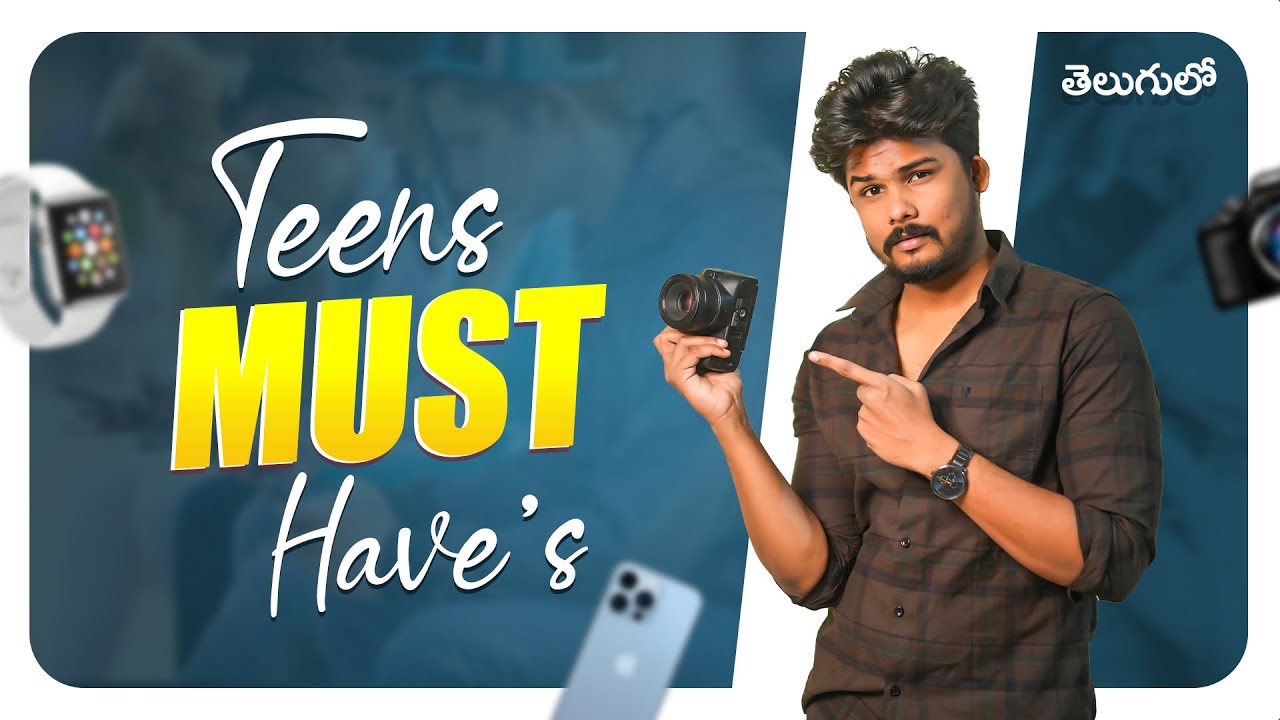 5 Must-Have’s For TEENS of This Generation ( Get These NEXT!) | In Telugu | The Fashion Verge