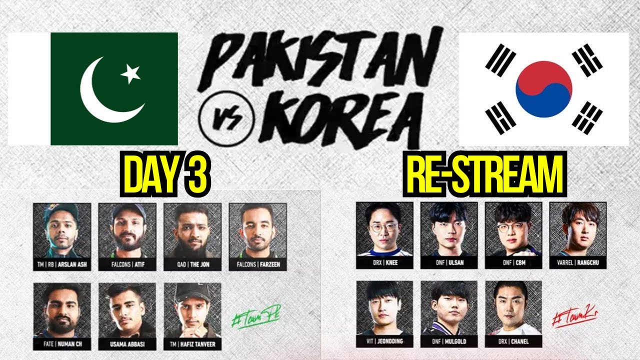 Day 3 - PAKISTAN VS KOREA - FINAL DAY - MATCH 2 + TIEBREAKER [TEKKEN 8] - reStream🔴