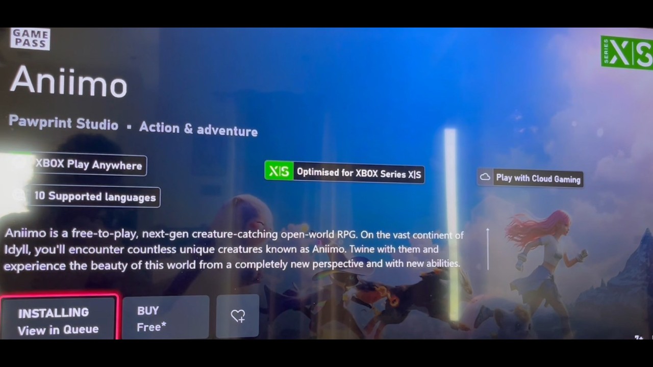 Как установить игру Aniimo на консоль Xbox
