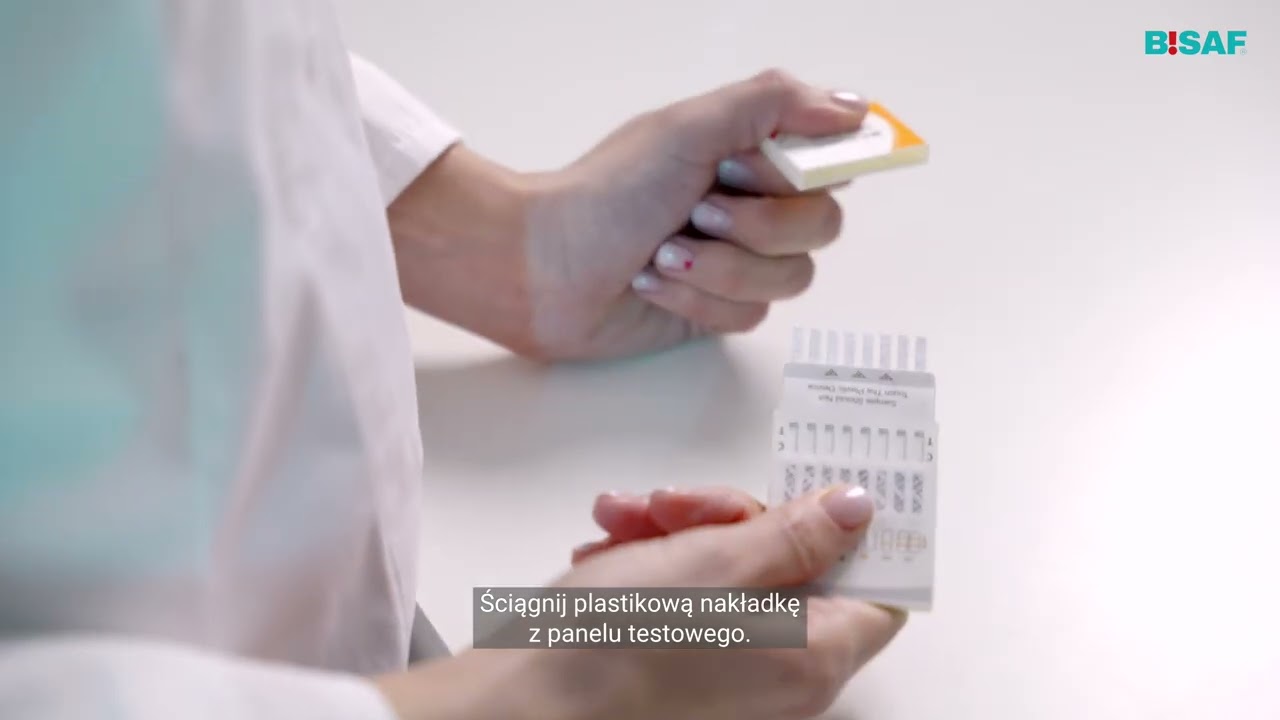 Jak wykonać test narkotykowy z powierzchni BISAF